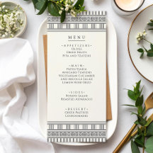Feestmenu voor Grieks of Romeins feest