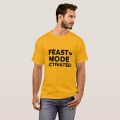Feestmodus geactiveerd | Grappige vakantietijd voe T-shirt (Voorkant volledig)