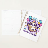 Feestmodus Luiaard Geactiveerd Verjaardagsballon L Planner (Display)