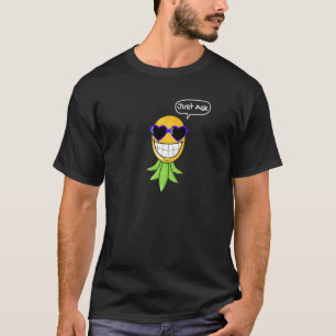 Feestmodus Ondersteboven Ananas Swinger Vanille S T-shirt