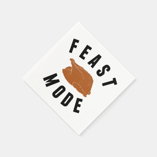 Feestmodus | Thanksgiving Turkije Servetten (Hoek)