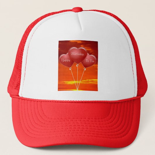 Feestmuts Trucker Pet (Voorkant)
