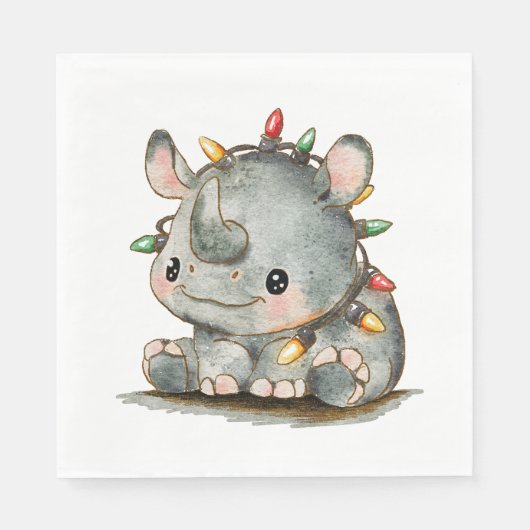 feestneus servet (Voorkant)