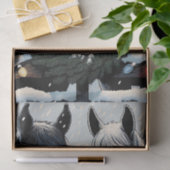 Feestpaarden | vrolijk kerstfeest tissuepapier (Geschenk)