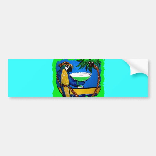 FEESTPAPEGAAI BUMPERSTICKER (Voorkant)