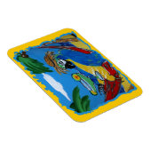 Feestpapegaai Magneet (Rechterzijde)