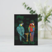 FEESTPAPEGAAIEN BRIEFKAART (Staand voorkant)