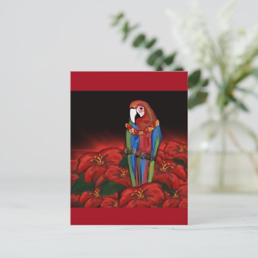 FEESTPAPEGAAIEN        BRIEFKAART (Staand voorkant)