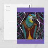 FEESTPAPEGAAIEN      BRIEFKAART (Voorkant / Achterkant)