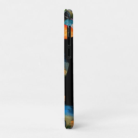 Feestpapegaaien Case-Mate iPhone Case (Achterkant/links)