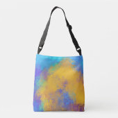Feestpapegaaien Crossbody Tas (Achterkant)