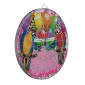 FEESTPAPEGAAIEN DARTBORD (Voorkant Links)
