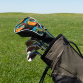 Feestpapegaaien Golfheadcover (Insitu)