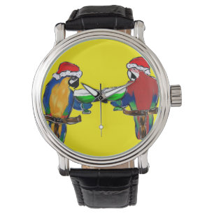 Feestpapegaaien Horloge
