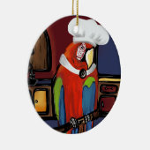 FEESTPAPEGAAIEN       KERAMISCH ORNAMENT (Rechts)
