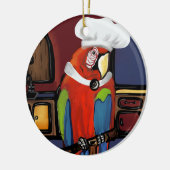 FEESTPAPEGAAIEN       KERAMISCH ORNAMENT (Links)