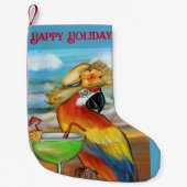 Feestpapegaaien Kleine Kerstsok (Voorkant)