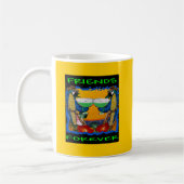 Feestpapegaaien Koffiemok (Links)