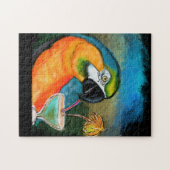 Feestpapegaaien Legpuzzel (Horizontaal)