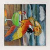 Feestpapegaaien Legpuzzel (Horizontaal)