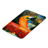 Feestpapegaaien Magneet (Linkerzijde)