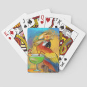 Feestpapegaaien Pokerkaarten (Achterkant)