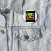 Feestpapegaaien Ronde Button 5,7 Cm (In situ)