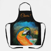 Feestpapegaaien Schort (Voorkant)