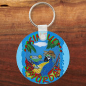 Feestpapegaaien Sleutelhanger (Voorkant)