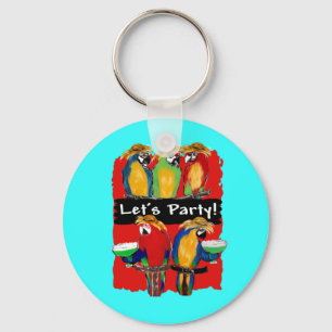 FEESTPAPEGAAIEN SLEUTELHANGER