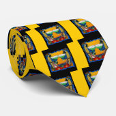 Feestpapegaaien Stropdas (Opgerold)