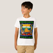 Feestpapegaaien T-shirt (Voorkant volledig)