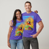 Feestpapegaaien T-shirt (Unisex)