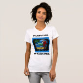 Feestpapegaaien T-shirt (Voorkant volledig)