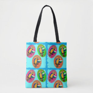 Feestpapegaaien Tote Bag