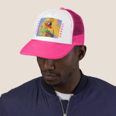Feestpapegaaien Trucker Pet (In situ)