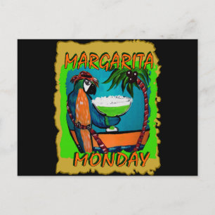 Feestpapegaaien Uitnodiging Briefkaart