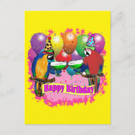 FEESTPAPEGAIEN BRIEFKAART