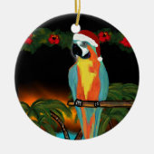 FEESTPAPEGAIEN KERAMISCH ORNAMENT (Voorkant)