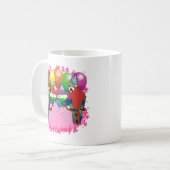 FEESTPAPEGAIEN KOFFIEMOK (Voorkant links)
