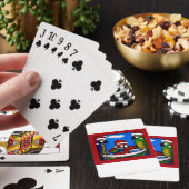 FEESTPAPEGAIEN POKERKAARTEN (Insitu)