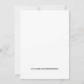 Feestpartij * Kies achtergrondkleur Kaart (Achterkant)