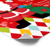 Feestpartij * Kies achtergrondkleur Poster (Hoek)