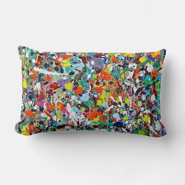 Feestpartij zoals het Poly Lumbar Sierkussen uit 1 Kussen (Voorkant)