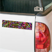 Feestpatronen voor ontwerpers bumpersticker (Op Truck)