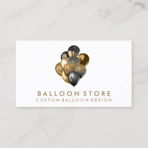 Feestplanfeestdecoratie Glitter Gouden Ballon Visitekaartje
