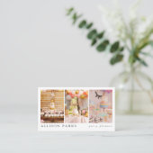 Feestplanner / Ander Visitekaartje (Staand voorkant)