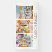 Feestplanner / Ander Visitekaartje Spandoek (Verticaal)