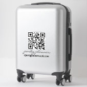 Feestplanner Elke Zakelijke QR-code Auto  Sticker (Koffer)