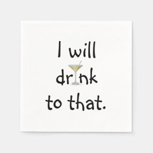 Feestplezier met Martini Servet